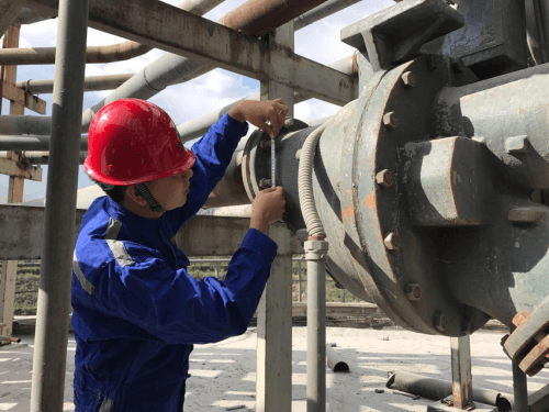 輸灰耐磨管中標(biāo)后復(fù)測(cè)