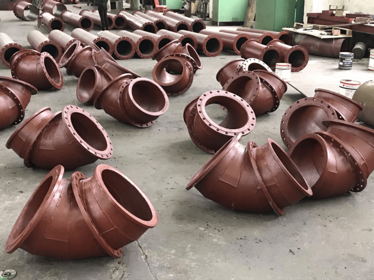 耐磨管道的種類很多：稀土合金耐磨管、燒結陶瓷管、雙金屬耐磨管等。