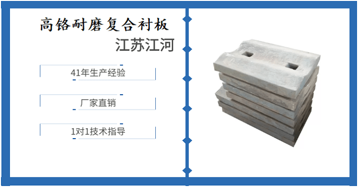 高鉻耐磨復(fù)合襯板-實(shí)力廠(chǎng)家相見(jiàn)恨晚[江河]
