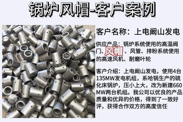 循環(huán)流化床鍋爐風帽生產(chǎn)廠