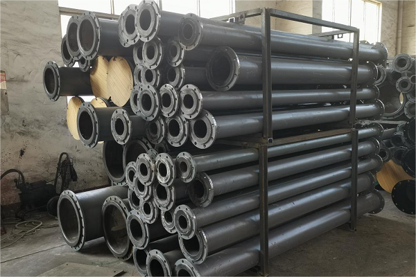 dn700濕法脫硫的漿液管道常用哪種材質?[江河]